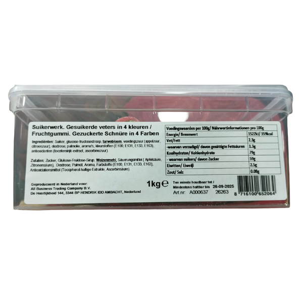 Lacet fil citrique boîte 1 kilo