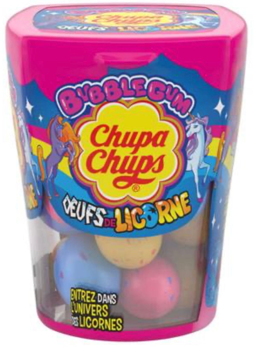 Chewing-gum goût fraise, myrtille et banane