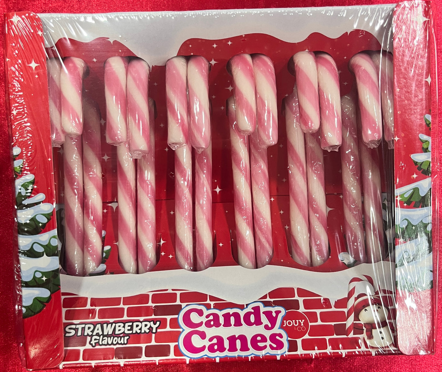 Canne à sucre goût fraise 12*12 grammes