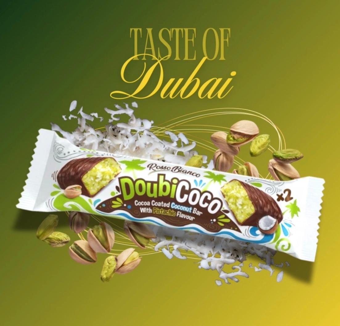 DubaiCoco à la coco et la pistache