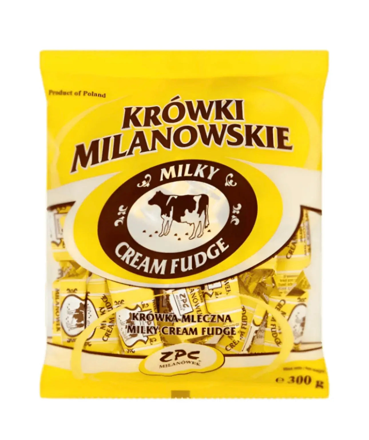 Krowki Milanowskie Fudge à la crème lactée Bonbec