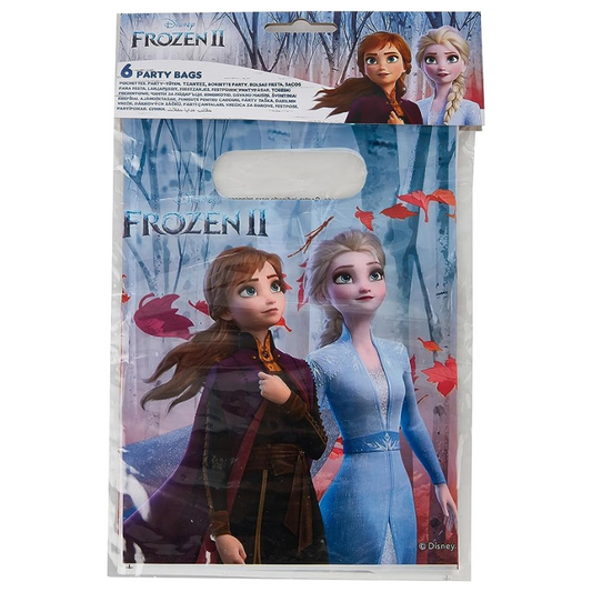 lot de 6 sachet de fête Reine des Neiges