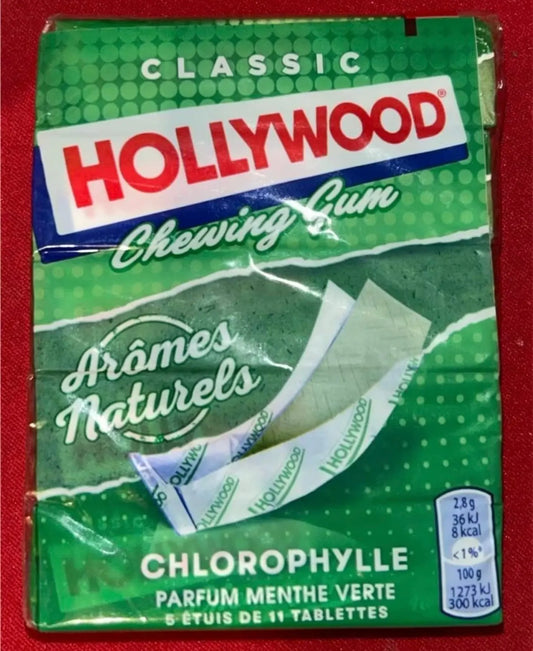 Chewing-gum Hollywood chlorophylle 5 étuis de 11 tablettes Bonbec