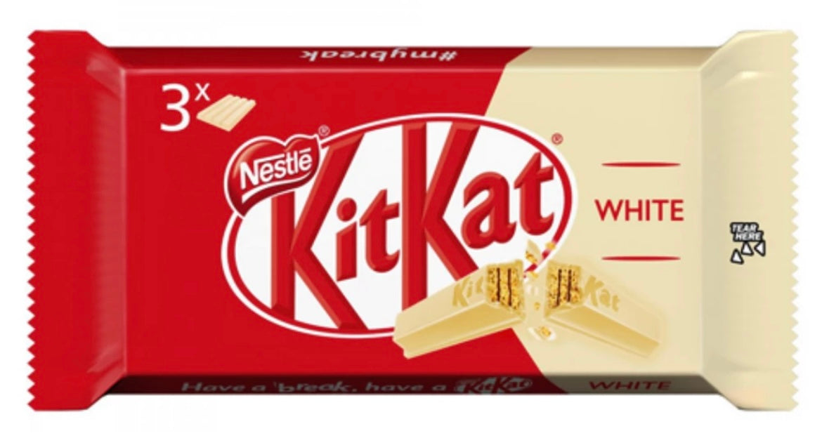 Kit Kat white par 3*45gr