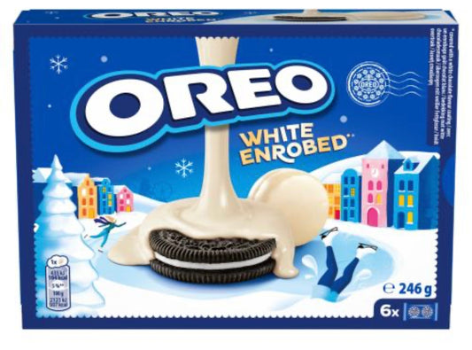 Oreo blanc enrobé 6 sachets de 41grammes