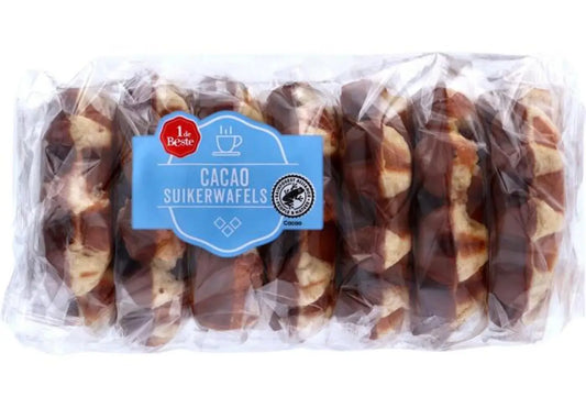 Gaufres sucrées au chocolat 7*60grammes Bonbec