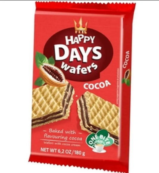 Gaufrette aux cacao 180grs Bonbec