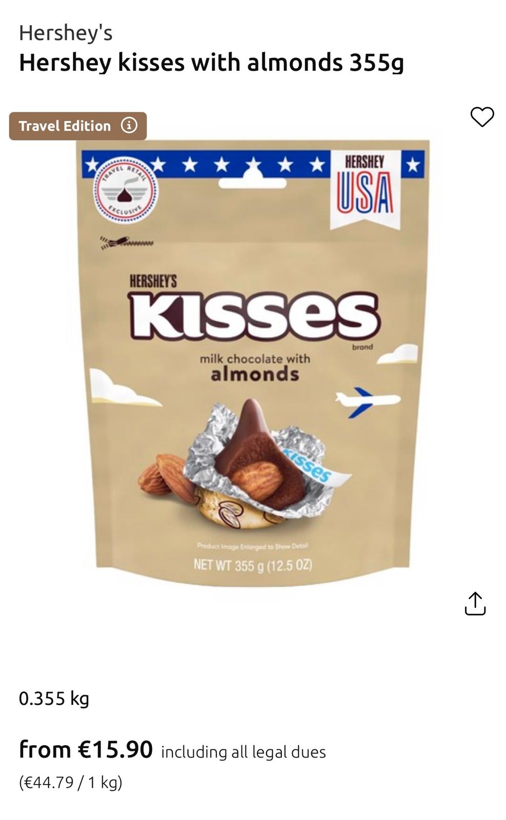 Chocolat Hershey’s Bonbec