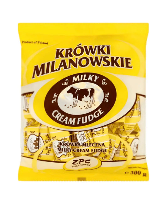 Krowki Milanowskie Fudge à la crème lactée Bonbec