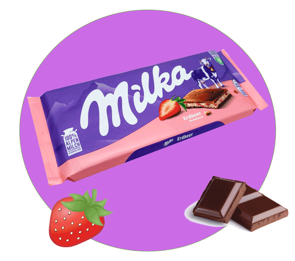 Milka Fraise