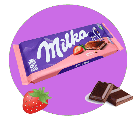 Milka Fraise